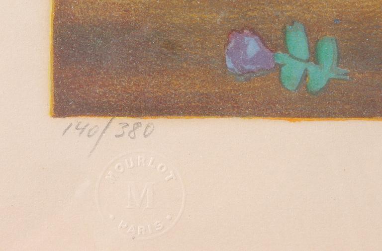 JIRLOW, LENNART, färglitografi, sign o numr 140/380.