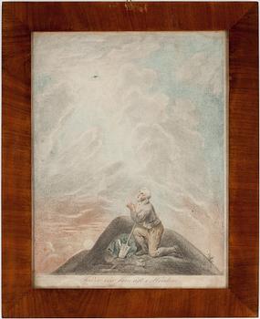 ELIAS MARTIN, 10 gravyrer, "Fader Vår-serien", tidigt 1800-tal.