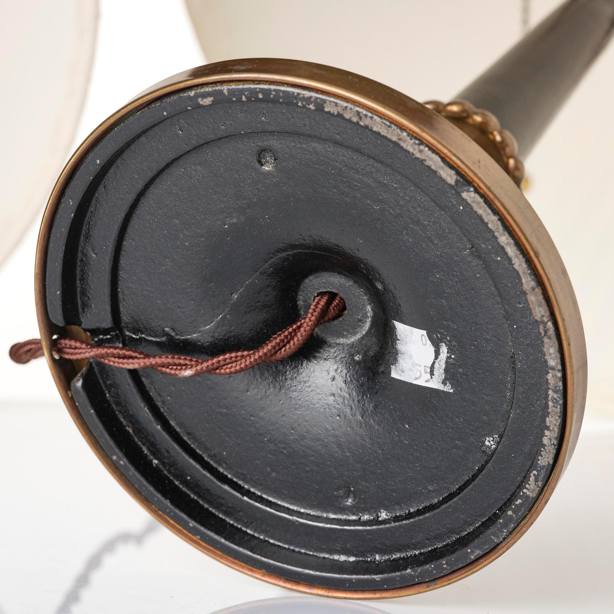 Harald Notini, a pair of table lamps model "15009", Arvid Böhlmarks Lampfabrik, Stockholm, 1930s.