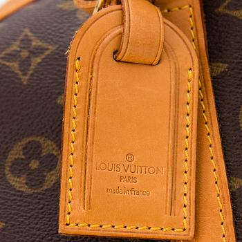 MONOGRAM CANVAS KEEPALL 35 BAG.