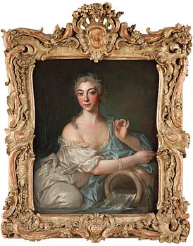 JEAN-MARC NATTIER, circle of. Unsigned. Relined canvas 81 x 65 cm.