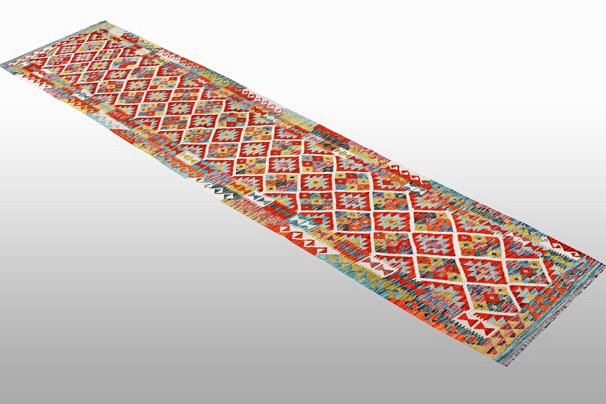 Matta, Kelim, ca  508 x 82 cm.