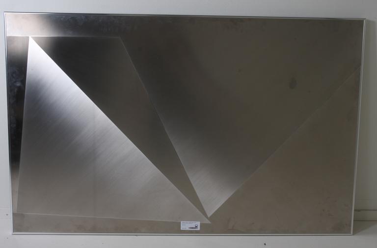 ALEXIUS HUBER, diptyk, etsad plåt, den ena sign à tergo.