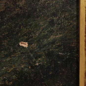 OKÄND KONSTNÄR, sign Holland, olja på duk, 1800-tal.