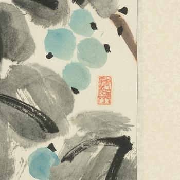 Unidentified artist, signed Li Fangzi, ink and colour on paped. China, 20th century.