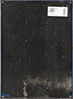 Emaljskylt, "POST", 1900-talets första hälft.