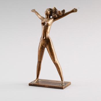 STIG BLOMBERG, skulptur, brons, Ystad-Brons.