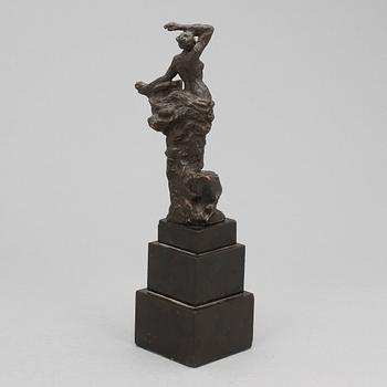 CARL FRISENDAHL, skulptur, brons. Sign.