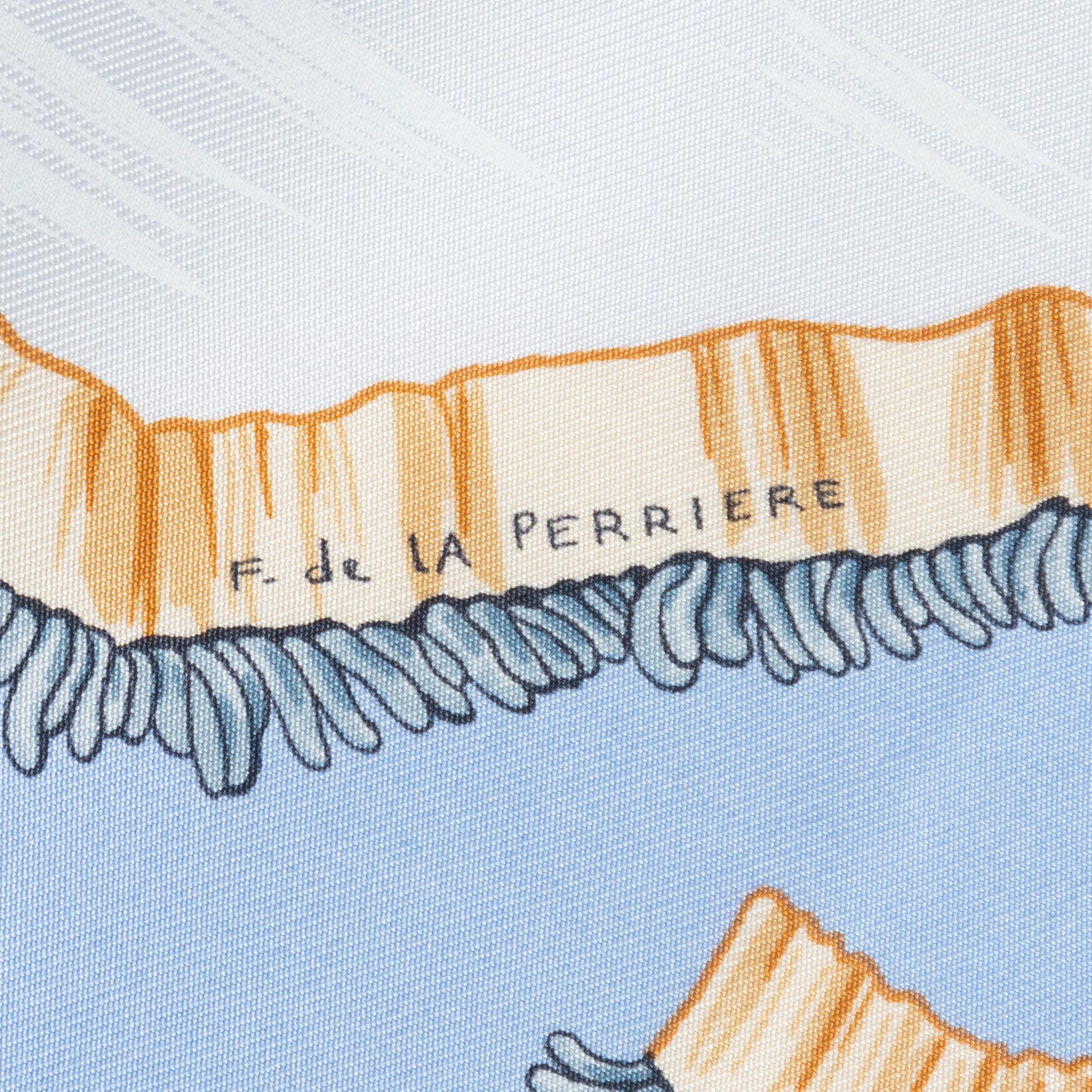 Hermès, scarf, "Traineaux et Glisades".