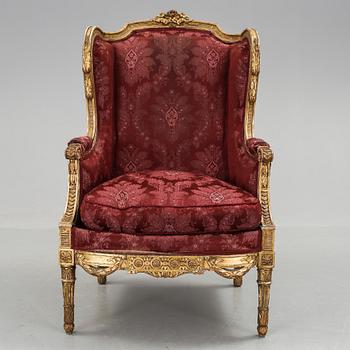 BERGERE, Louis XVI-stil, 1800-tal.