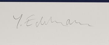 YRJÖ EDELMANN, gicléetryck, signerad och numrerad 13/175.