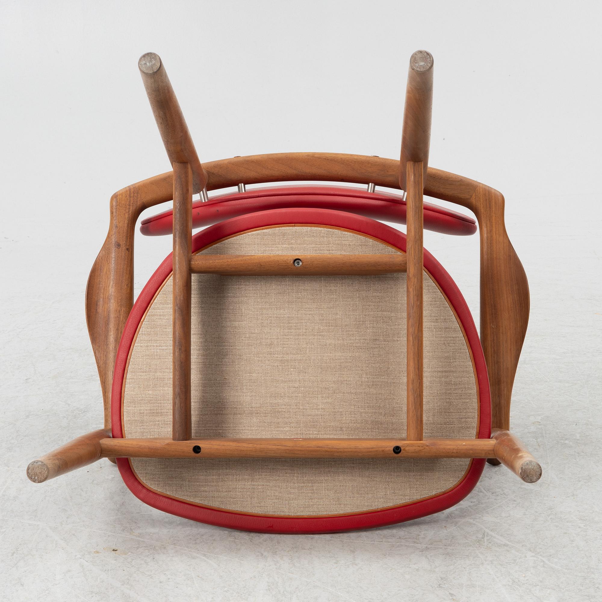 Finn Juhl, six model 109 armchairs, onecollection, House of Finn Juhl, Denmark.