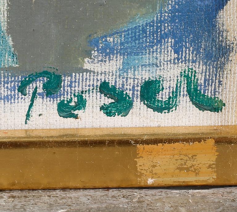 MARTIN POSER, oil on canvas.