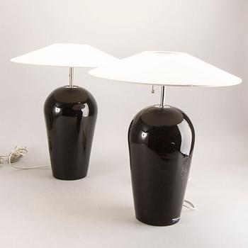 Ateljè lantern / höganäs, table lamps, a pair, 1980s.