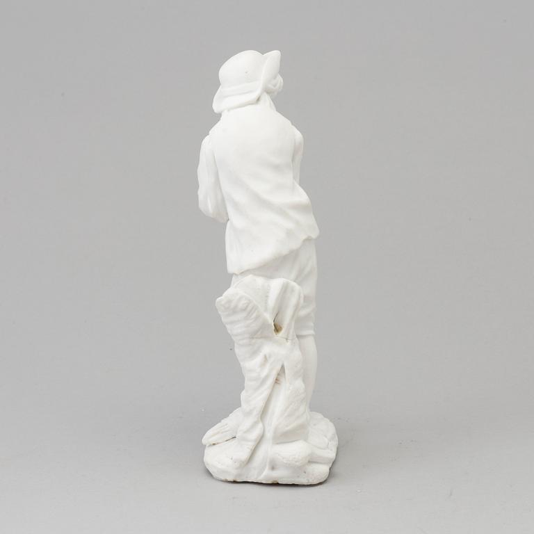 SKULPTUR, biskvi, efter Niderviller, omkring 1900-tal.