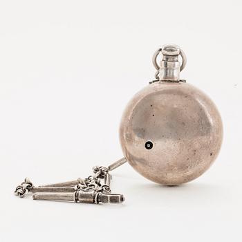 Pocket watch, 18th Century, 59 mm.