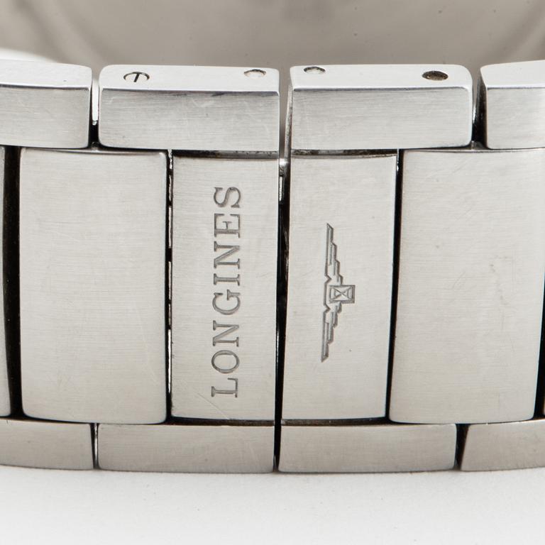 LONGINES, Oposition, chronograph, wristwatch, 38 mm.