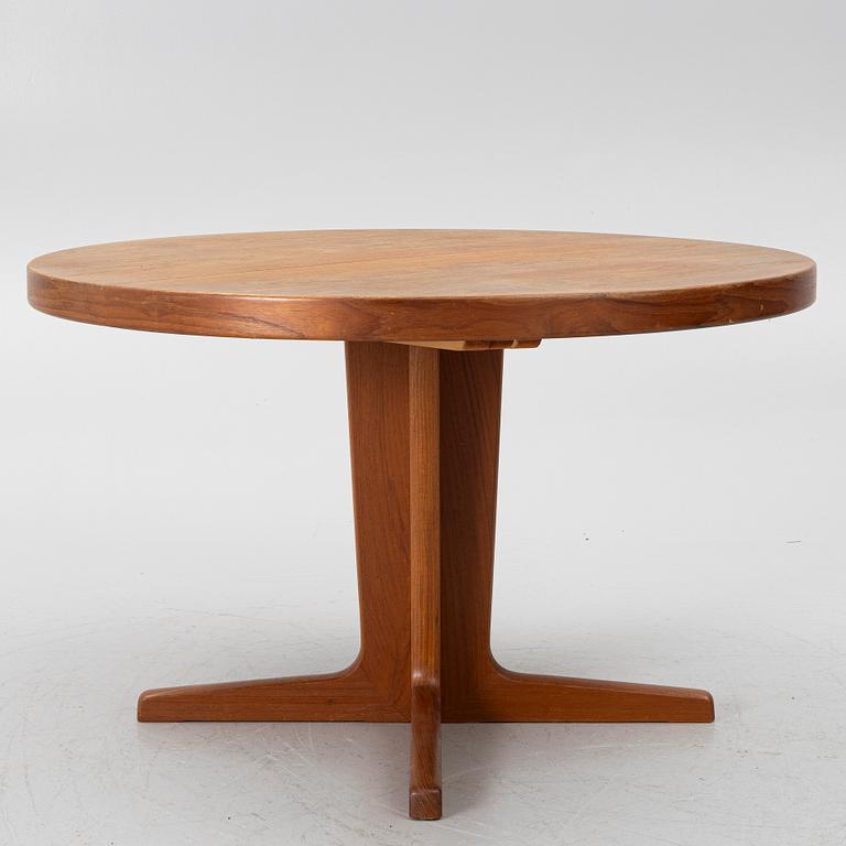 Villy Shou Andersen, attributed, dining table, 1960s/70s.