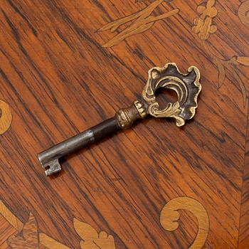 Game table, Louis XV style, circa 1900.