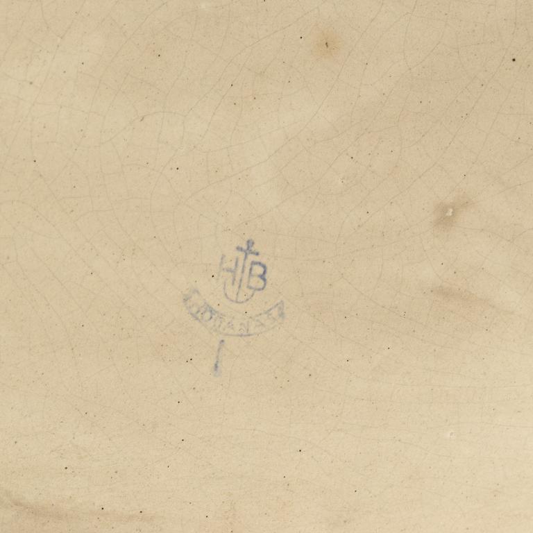 A ceramic ceiling lamp, Höganäsbolaget, Sweden, 1915-1926.