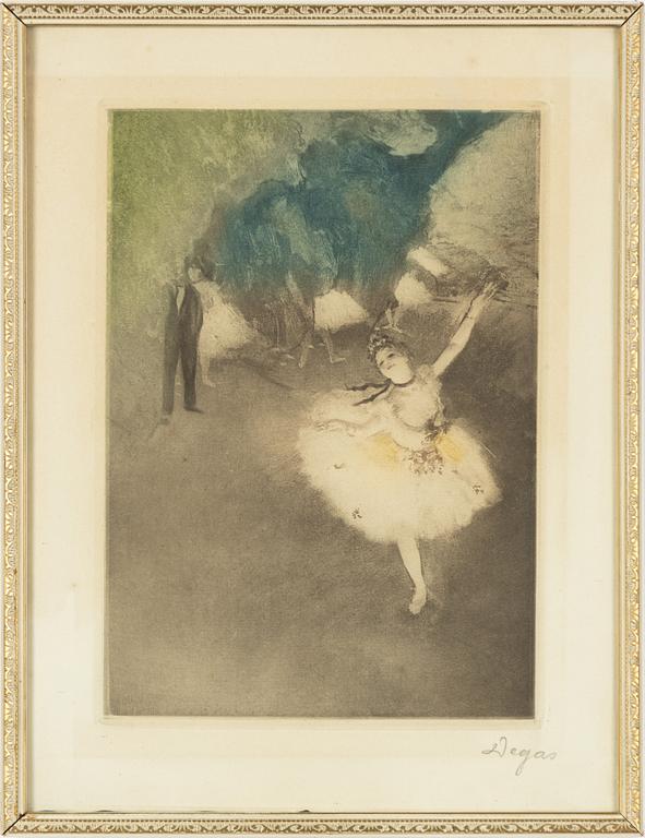 Edgar Degas, after. "Ballerina, The Star".