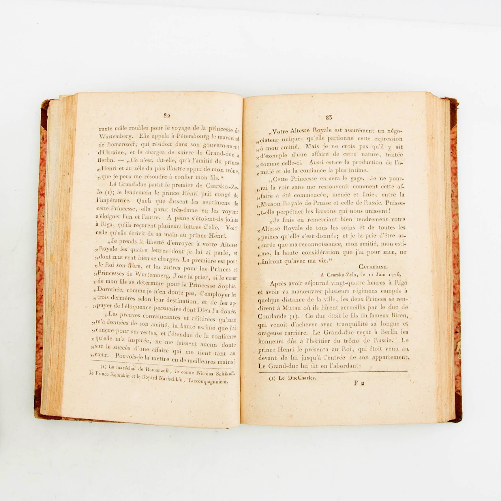 Books 2 vol "Life of Catherine II, Empress of Russia. I-II. New edition".