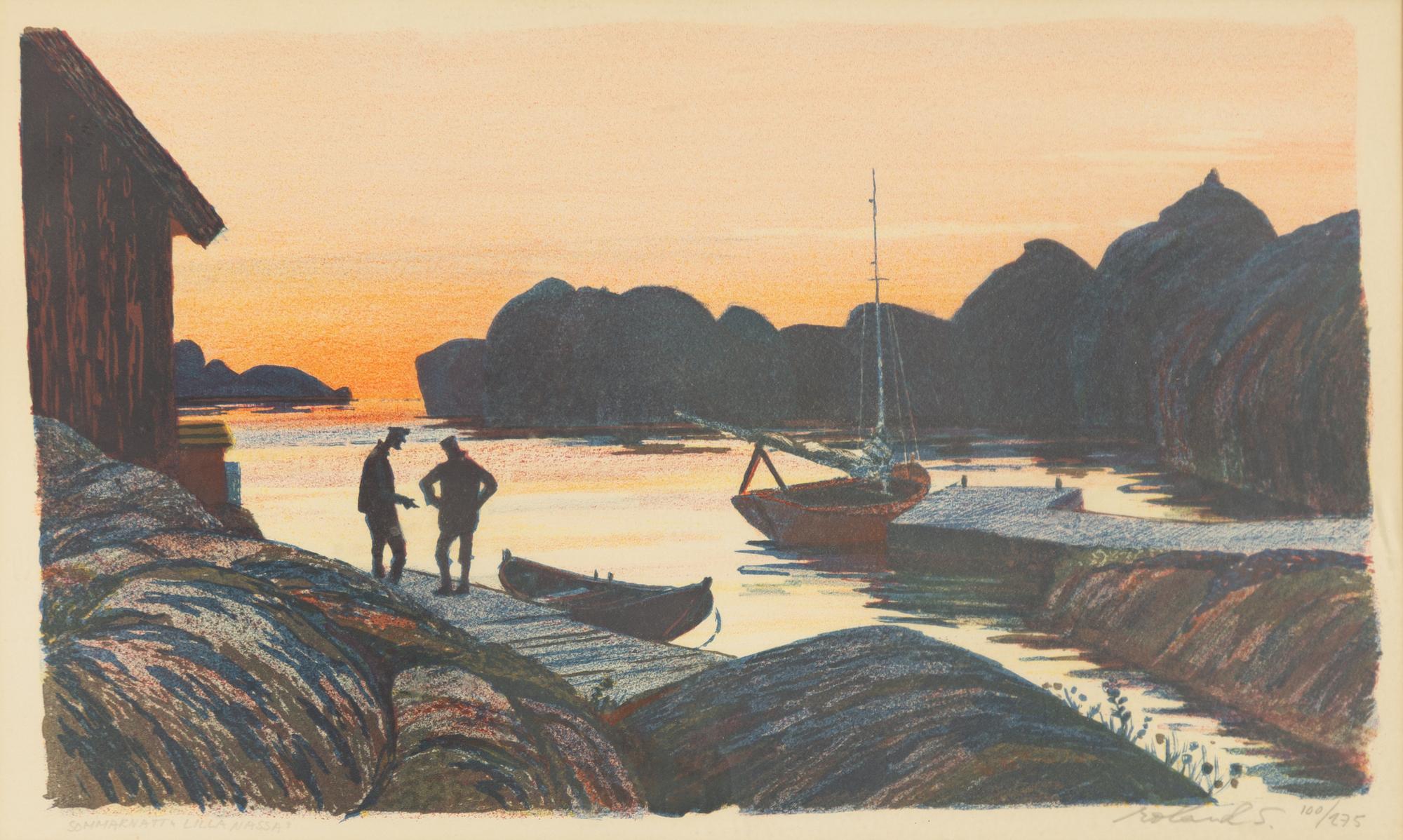 Roland Svensson, "Sommarnatt, Lilla Nassa".