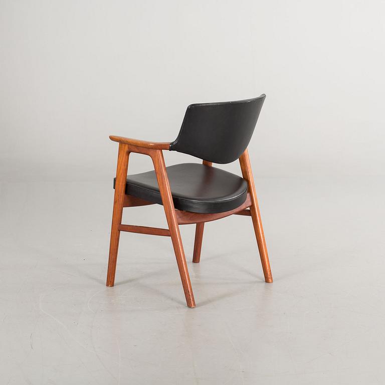 A DANISH ERIK KIRKEGAARD CHAIR.