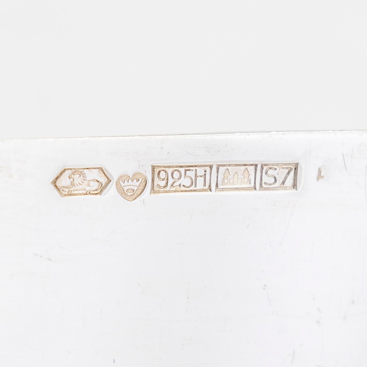 Tapio Wirkkala, a set of 'Tapio' sterling silver cake servers and 11 cake forks, Kultakeskus, Hämeenlinna 1971-74.