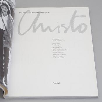 CHRISTO & JEANNE-CLAUDE, book, "Der Reichstag und urbane Projekte, signed.