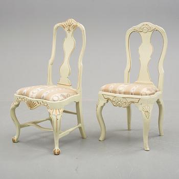 STOLAR, 4+2, senbarock resp rokoko, 1700-tal.