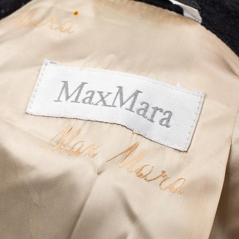 MAX MARA, a wool coat, french size 42.