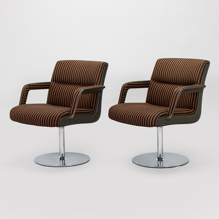 Eero Aarnio, tuoleja, 3 kpl, Martela Ltd Finland, 1975.