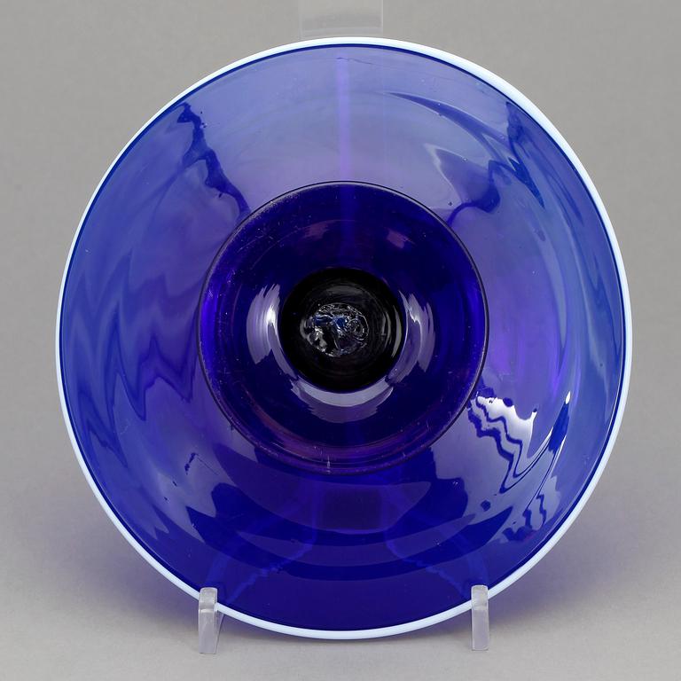 TAZZA, glas, sannolikt Göteborg, 1800-tal.