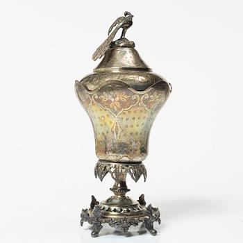 Lockpokal, silver, Osmanska kulturområdet, Abdul Hamids period, ca 1880-90-tal.