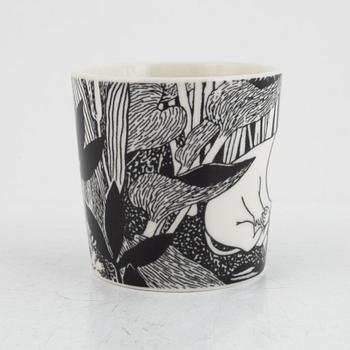 A 'Moomintroll Daydreaming' Moomin Characters porcelain mug, Arabia, Finland, 2005.