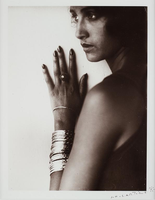 Jacques-Henri Lartigue, "Renée, Biarritz", 1931.