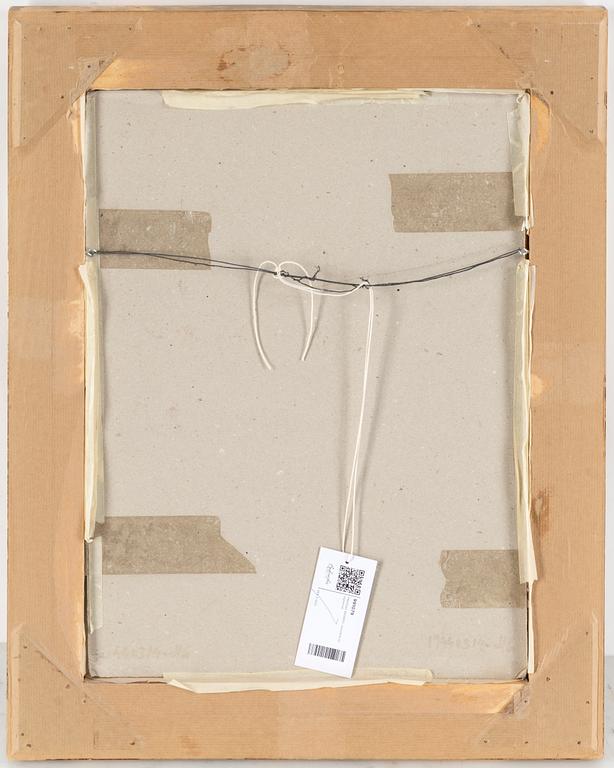 MERSAD BERBER, Mixed media, signed.
