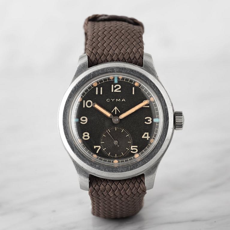 CYMA, "Military", armbandsur, 38 mm,