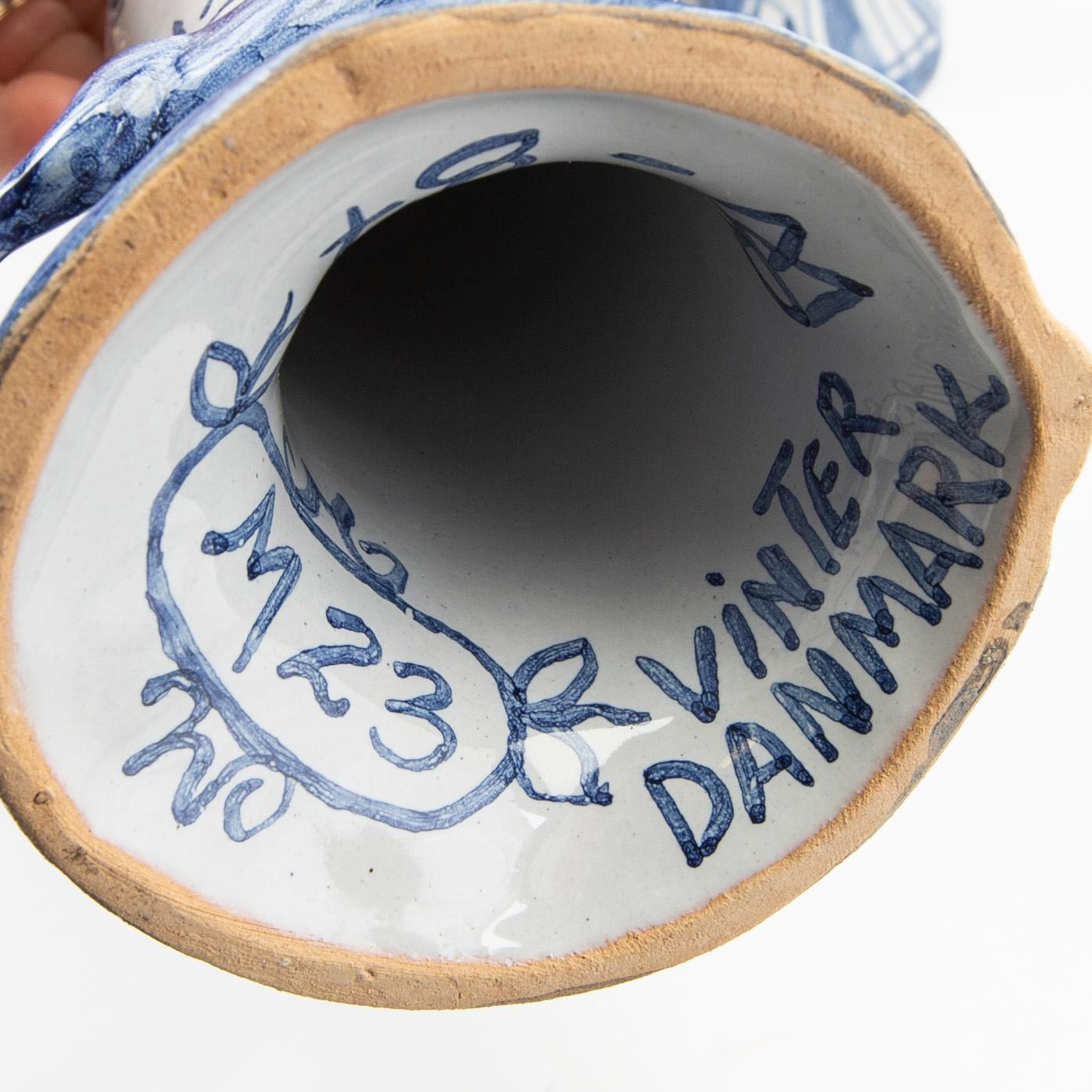 Björn Wiinblad, Figures, 4 pieces, "The Four Seasons", Denmark, 1987-88.