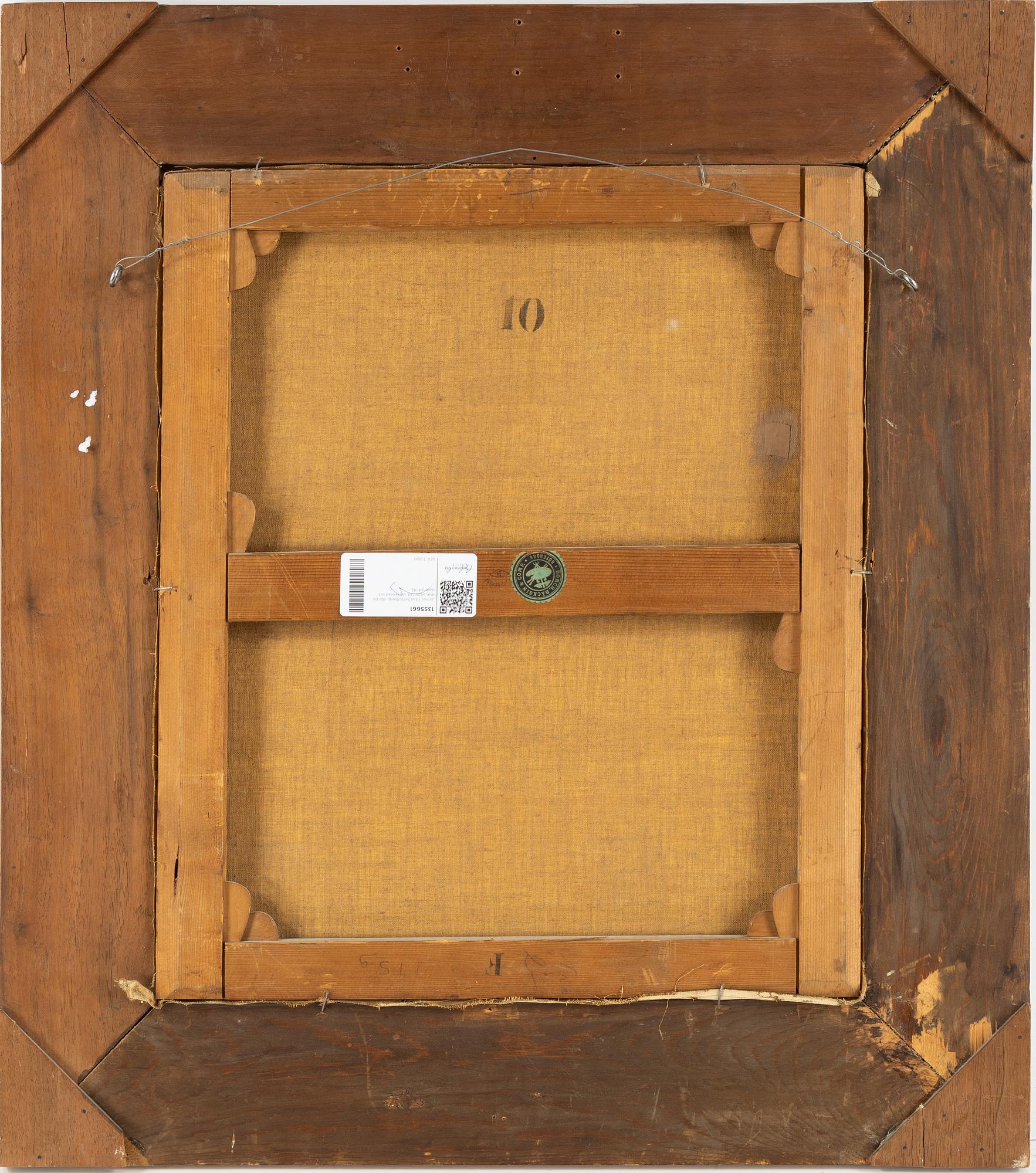 JAMES TITUS SETTERBERG, oil on canvas, signed and dated -92.