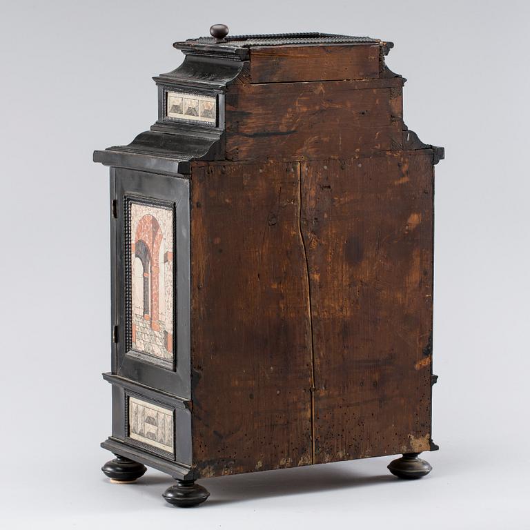 KABINETTSKÅP, barock, 1600-tal.