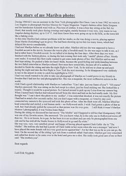 Leif-Erik Nygårds, fotografi signerad och numrerad 23/32 a tergo.