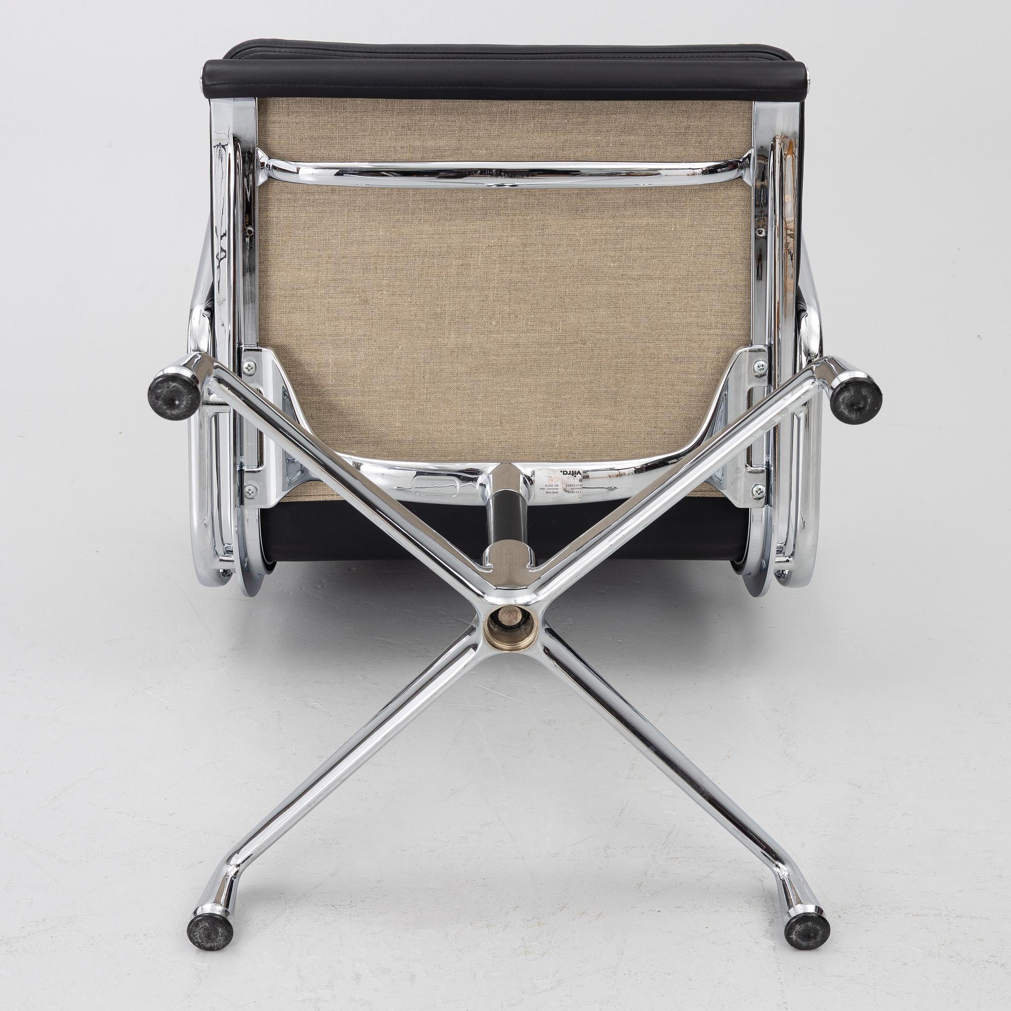 Charles & Ray Eames, Chair, “Soft Pad Alu Chair”, model EA208, Vitra.