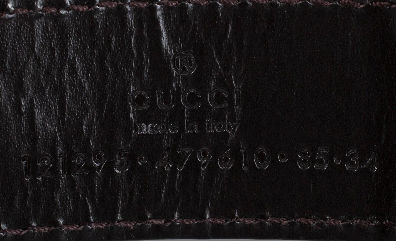 VÄSKA samt SKÄRP, Gucci.