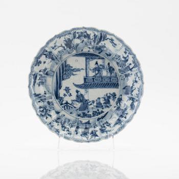 Fat, porslin, Kina, Kangxi (1662-1722).
