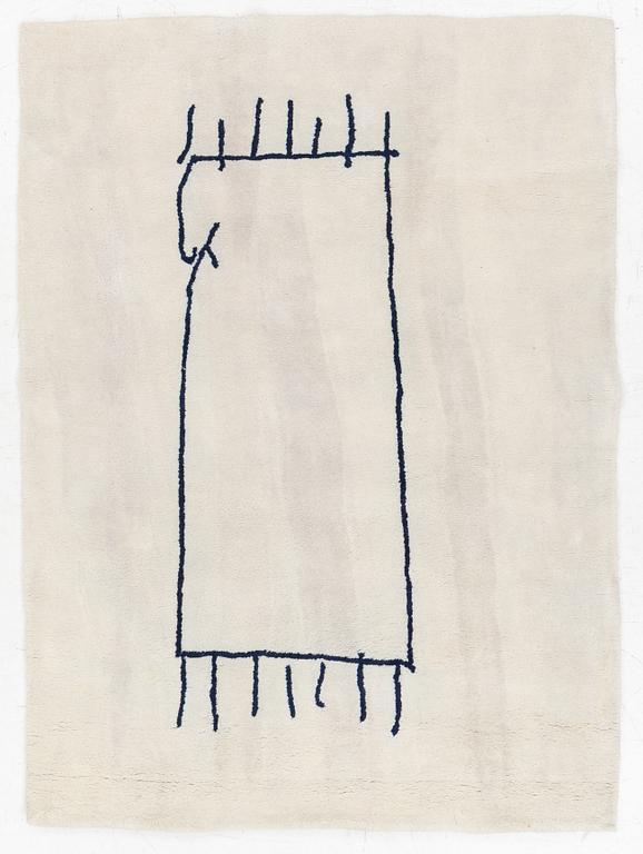 Jonas Bohlin, Rug, Asplund, approx. 203 x 149 cm.
