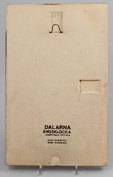PLAKETTER, 4 st, lergods, Heinz Erret, Gustavsberg, 1900-talets andra hälft.