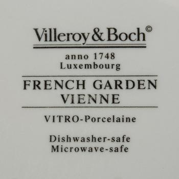 SERVISER, porslin, 24+14 delar, "French Garden Vienne" samt "Basket"Villeroy & Boch.
