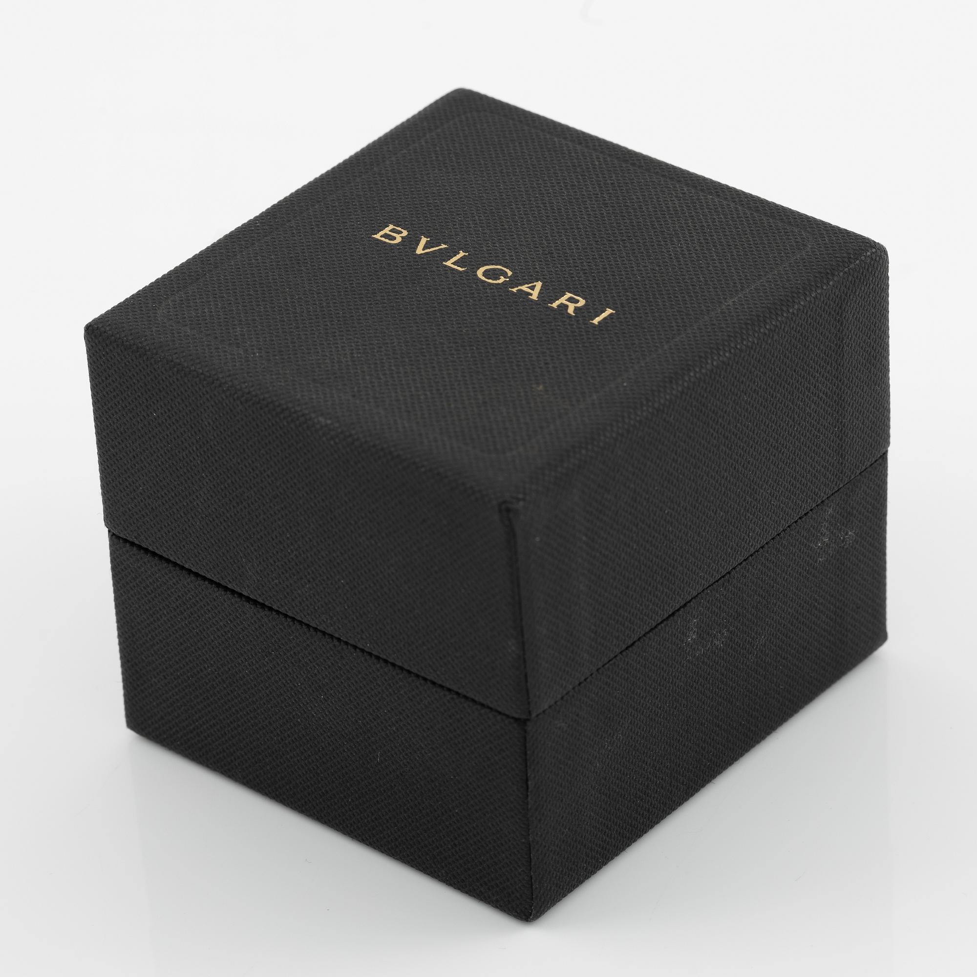 Bulgari, ring, B.zero1, 18K roséguld med keramik.